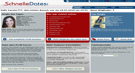 Profil Schnelle Dates